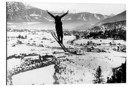 Quadro em alumínio Ski Jumper,1937