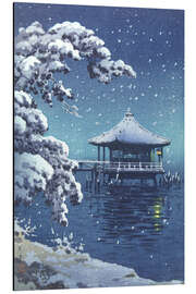 Magnettafel Pavillon bei Katada im Schnee, 1934