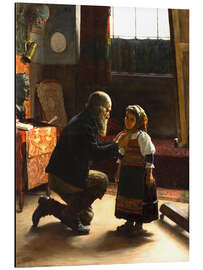 Magnettafel Nach dem Posieren, Adolf von Becker