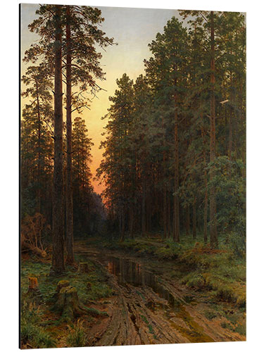 Aluminiumtavla Twilight, Ivan Shishkin