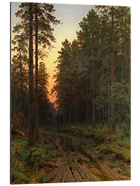 Aluminiumsbilde Twilight, Ivan Shishkin