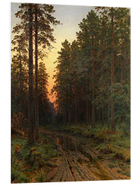 Foam board print Twilight, Ivan Shishkin