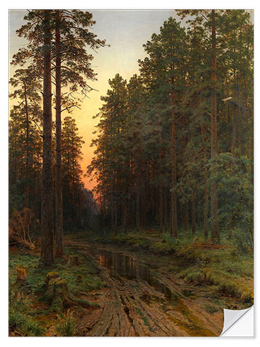 Wall sticker Twilight, Ivan Shishkin