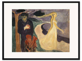 Gerahmter Kunstdruck Trennung