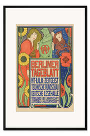 Gerahmter Kunstdruck Berliner Tageblatt