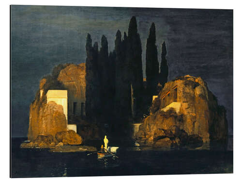 Stampa su alluminio The Isle of the Dead, 1880