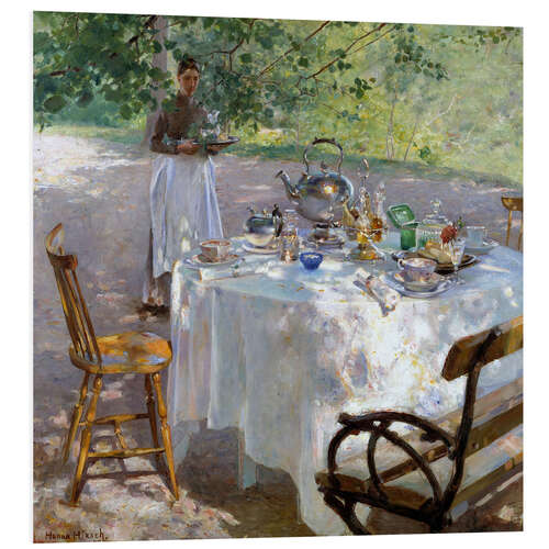 PVC print Breakfast Time, Hanna Pauli, 1870