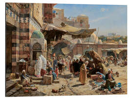 Magnettafel Markt in Jaffa, 1887