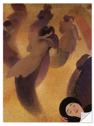 Autocolante decorativo The Waltz, 1893