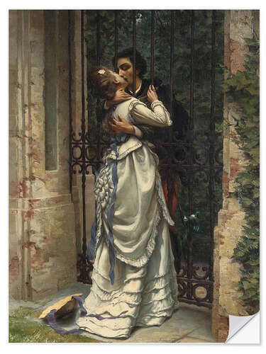 Sticker mural Ill Bacio - The Kiss, Silvio Allason