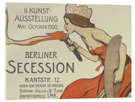 Cuadro de metacrilato Berliner Secession, 2nd Art Exhibition May-October 1900