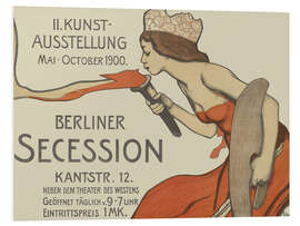 Tableau en PVC Berliner Secession, IIe exposition d'art, mai-octobre 1900