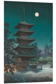 Foam board print Asakusa Kinryūzan Temple