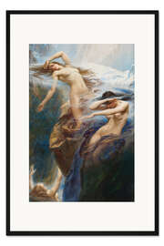 Gerahmter Kunstdruck Klyten des Nebels