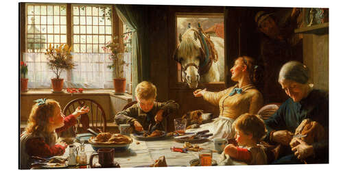 Alubild Einer aus der Familie, Frederick George Cotman, 1880