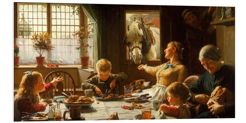 PVC-tavla One of the Family, Frederick George Cotman, 1880