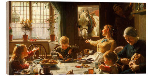 Wood print One of the Family, Frederick George Cotman, 1880