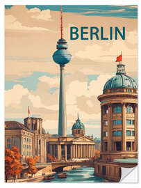 Wall sticker Berlin Travel Art