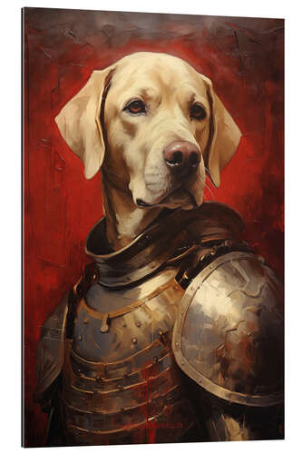 Galleriataulu Medieval Portrait of a Labrador Knight