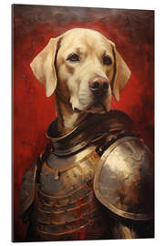 Galleritryk Medieval Portrait of a Labrador Knight