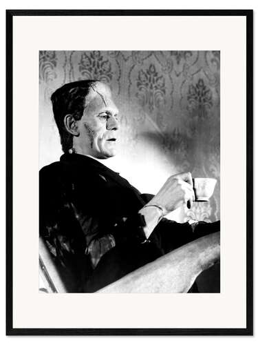 Kehystetty taidepainatus Boris Karloff in "Bride of Frankensteins", 1935