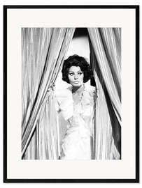 Kehystetty taidepainatus Sophia Loren in "Arabesque", 1966