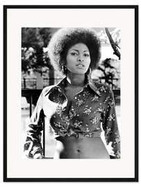Gerahmter Kunstdruck Pam Grier in "Coffy", 1973