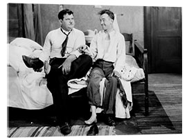 Acrylic print Laurel and Hardy in &quot;Angora Love&quot;, 1929