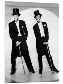 Obraz na PCV Jack Buchanan, Fred Astaire in "Tha Band Wagon", 1953