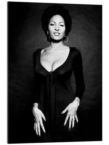 Acrylic print Pam Grier in "Scream Blacula Scream", 1973