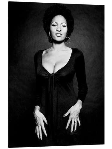 Aluminium print Pam Grier in "Scream Blacula Scream", 1973