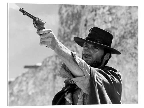 Gallery print Clint shoots in "A Fistful of Dollars", 1964