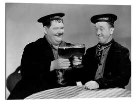 Obraz na aluminium Oliver Hardy and Stan Laurel in &quot;Our Relations&quot;, 1936