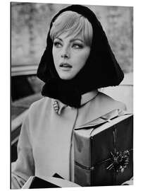 Tableau en aluminium Virna Lisi in "Anyone Can Play", 1968 I