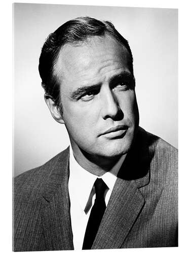 Akrylbilde Marlon Brando in "Bedtime Story", 1964