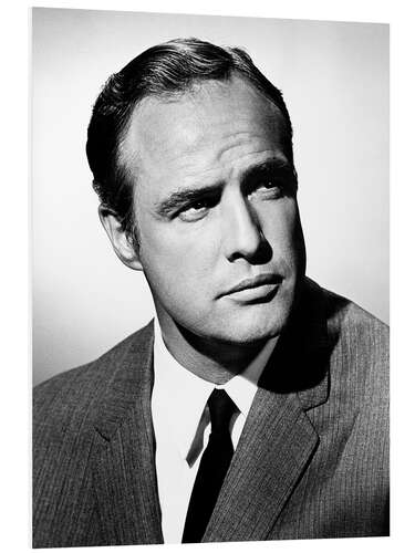 PVC-tavla Marlon Brando in "Bedtime Story", 1964