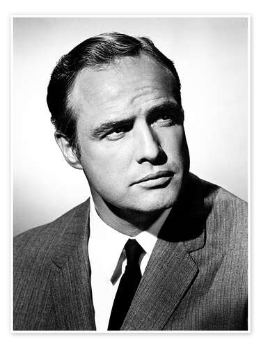 Poster Marlon Brando in "Zwei erfolgreiche Verführer", 1964