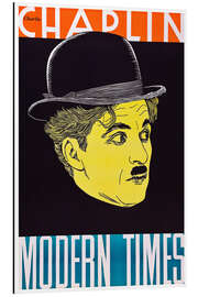 Aluminiumsbilde Modern Times - Charlie Chaplin, 1936