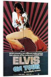 Acrylglasbild Elvis on Tour - Elvis Presley, 1972