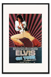Gerahmter Kunstdruck Elvis on Tour - Elvis Presley, 1972