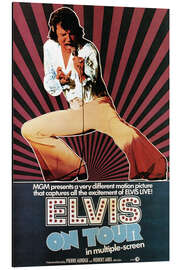 Magnettafel Elvis on Tour - Elvis Presley, 1972
