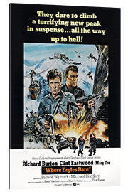 Gallery print Where Eagles Dare - Clint Eastwood, Richard Burton, 1968