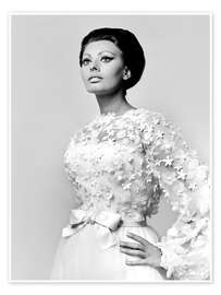 Póster  Sophia Loren, 1966