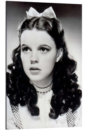 Aluminium print Judy Garland in "The Wizard of Oz"