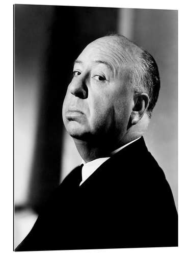 Quadro em plexi-alumínio Alfred Hitchcock, 1963