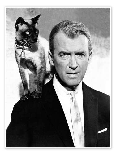 Juliste James Stewart in "Bell, Book and Candle", 1958