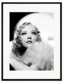 Gerahmter Kunstdruck Marion Davies in "Blondie of the Follies", 1932