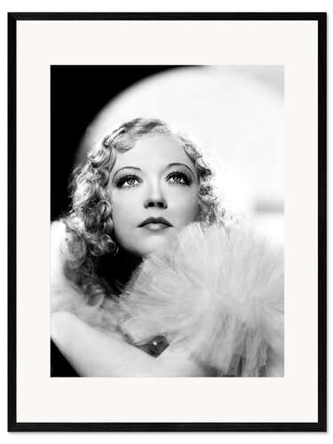 Gerahmter Kunstdruck Marion Davies in "Blondie of the Follies", 1932