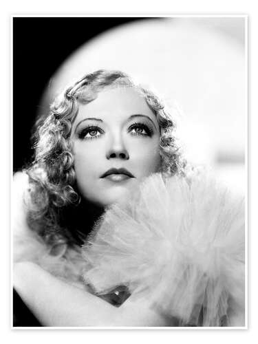 Poster Marion Davies in "Blondie of the Follies", 1932