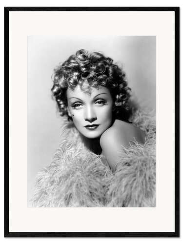 Impresión de arte enmarcada Marlene Dietrich in "Destry Rides Again", 1939